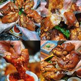 重庆美食|九街最火大排档🔥烤猪蹄9.9元一只