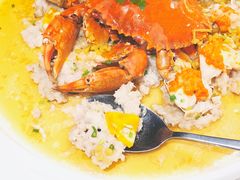 膏蟹蒸黑毛猪肉饼-皇朝尊会(龙之梦大酒店)