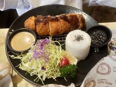 甜薯芝士卷猪排-Cafe Alice咖啡爱丽丝(奥城店)