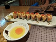 纹火三文鱼反卷-林妈妈村·日式料理(宝山龙湖天街店)