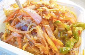 Egg Vegetarian Stir-Fried Noodles