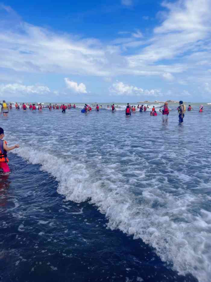 黑沙湾海浴场-"98halo我是工藤,夏天来了当然要去海.