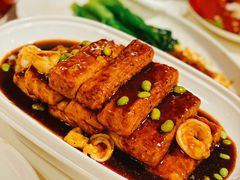 黑椒虾仁豆腐-大鸭梨烤鸭店(花园村店)