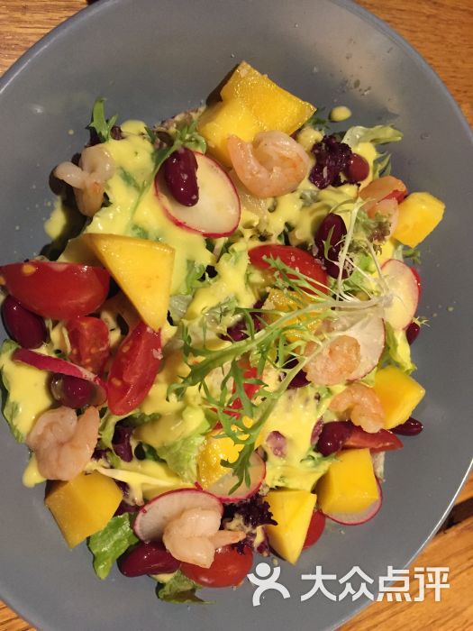 假如在台湾 无味精创意料理(古墩店)芒果虾仁沙拉图片 - 第8张
