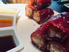 红米脆皮鲜虾肠-蝴蝶里·粤菜·点心(滨江龙湖店)