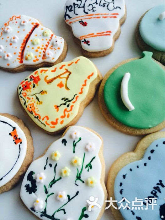 天空树游戏主题露台餐厅定制的糖霜饼干图片-北京西餐-大众点评网