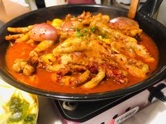招牌辣鸡爪煲-HOTISLAND海鸡岛·韩国料理(江南西店)