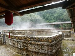 -天门沟九州驿站树上汤泉