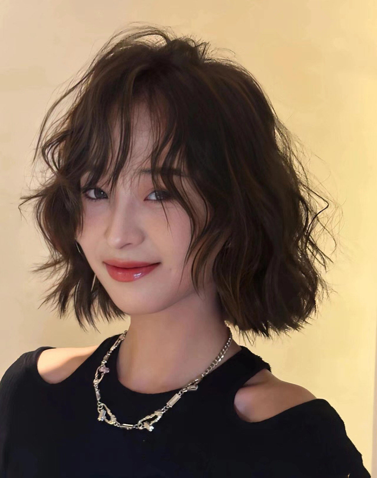 法式芭比烫短发