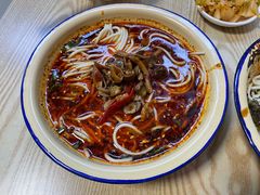 泡椒鸡杂面-岳记老成都三味面