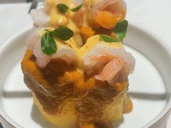 鲜虾芥末墩儿-北平楼·烤鸭·北京菜(牡丹园店)