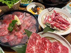 -明洞阿姨·韩式酱蟹烤肉·创意料理(三元桥店)