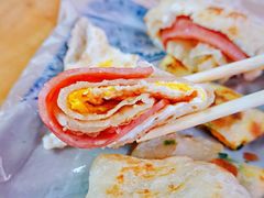 鸡蛋肉饼-芳林早餐