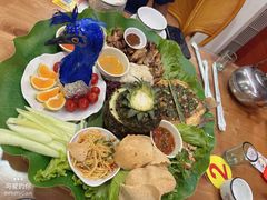 -沐毫傣泐云南菜孔雀宴•手抓饭傣味烧烤(曼听公园店)