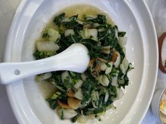 油渣炒奶白菜-潇湘楼(环保园店)