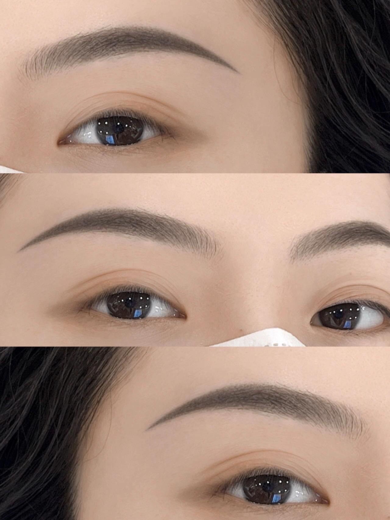 自然而美的眉毛