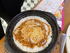 银鱼仔土鱿煲仔饭-常来小聚·广州非遗传承餐厅(高德置地店)