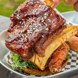 济南！在济南！这家贝果汉堡太太太好吃了！