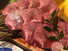 京葱薄切牛舌-万福炭火烤肉日本料理(新街口店)