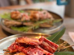 -草家酱蟹炭火烤肉店(珲春南路一店)
