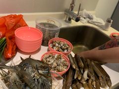 -霞涌市场海鲜摆卖区