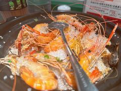 盐焗大头虾-恭喜上堓砂锅焗·海鲜大排档(闵行龙湖店)