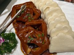 -海派美食·家宴海鲜青岛菜·石锅鲽鱼头(东方城店)