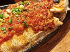 铁板酥皮鲈鱼-管氏翅吧(地安门创始店)