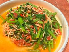 酸笋炒空心菜-浩海火燒雲傣家菜(芮欧百货店)