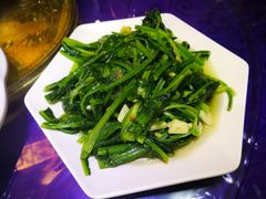 素炒油麦菜-亚黑亚炕锅农家美食(清水河店)