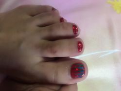 -手牵手美甲