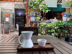 露天位-豆舞咖啡(民乐路店)