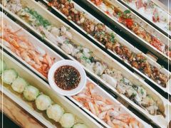 自助取餐区-胡须哥网红竹筒菜