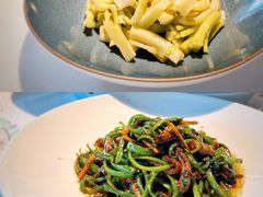 椒香汁拌花菜梗-许家菜(望江店)