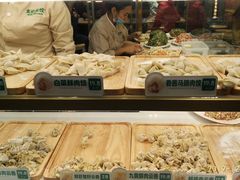 面包甜点陈列柜-袁记云饺(富力半岛店)