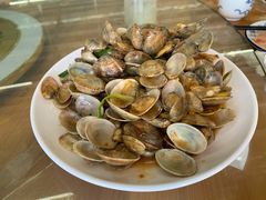 姜葱炒花甲-明记海鲜大排档(巽寮湾店)