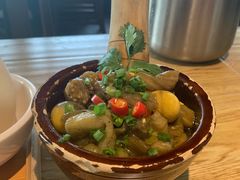 镭钵茄子-嫩芽·重庆菜馆(十八梯露台观景店)