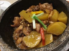 三杯蘿蔔煎燜走地雞-白云宾馆·白云宴餐厅