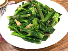 炒红脚芥蓝-正宗普宁豆干坊·洪记砂锅粥(红领巾路店)