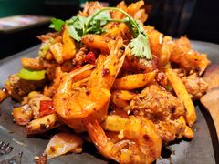 虾鸡翅-炭舍干锅·烤鱼(扬名广场店)