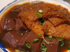 韭菜猪皮猪红-石板街港澳冰室(天环店)