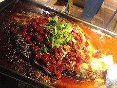 -探鱼·鲜青椒爽麻烤鱼(广州欣荣广场店)