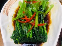 白灼芥蓝-长寿参鸡汤(朝韩风情街店)
