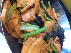 干锅千叶豆腐-嵇大厨好灶头农家菜