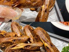 椒盐鸭头-洪福龙虾