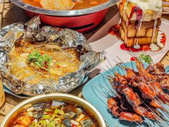 -街角等你.大连海鲜烧烤.经典铁板海鲜串(西安路店)