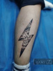 -幸运7纹身刺青Lucky7tattoo