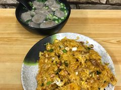 南瓜炒饭-汕尾小吃铜盘推(埔尾篮球场店)