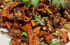 Five-Nut Crispy Lamb Ribs