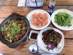 生炒水牛肉-小小饭店·休闲农庄·安吉松树林里的农家菜